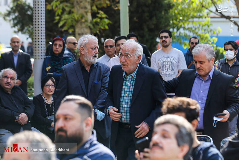 عکس/ تشییع پیکر مرحوم جلال مقامی