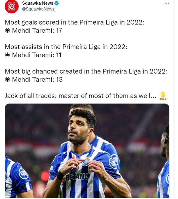 لقب جدید طارمی در اروپا