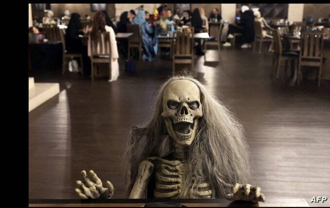 جنجال جشن هالووین در عربستان سعودی+ عکس و فیلم