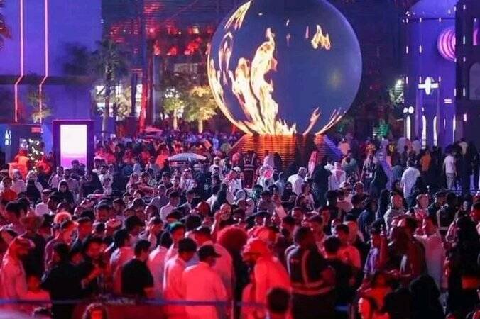 جنجال جشن هالووین در عربستان سعودی+ عکس و فیلم