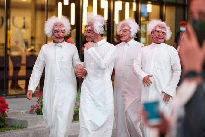 جنجال جشن هالووین در عربستان سعودی+ عکس و فیلم