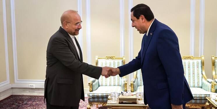 اعضای هیأت پارلمانی سوریه با قالیباف دیدار کردند