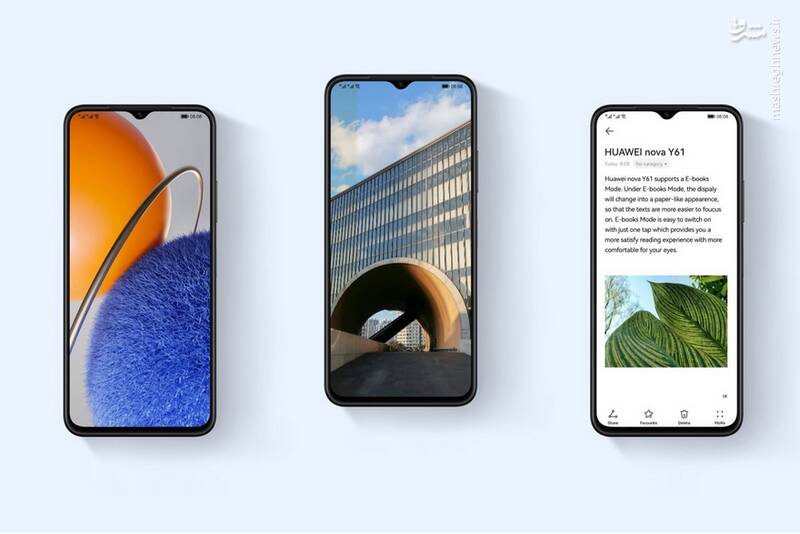 مشخصات گوشی هواوی نوا Y۶۱ +عکس