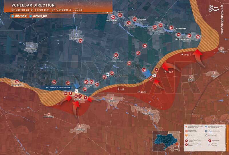 کماندار سوئدی وارد جنگ اوکراین میشود/ تلاش کشورهای اروپایی برای جباران خسارات زیرساختهای برق اوکراین/ ژنرال بودانوف: تا پایان ماه نوامبر شهر خرسون را از روسیه بازپس خواهیم گرفت +نقشه و تصاویر
