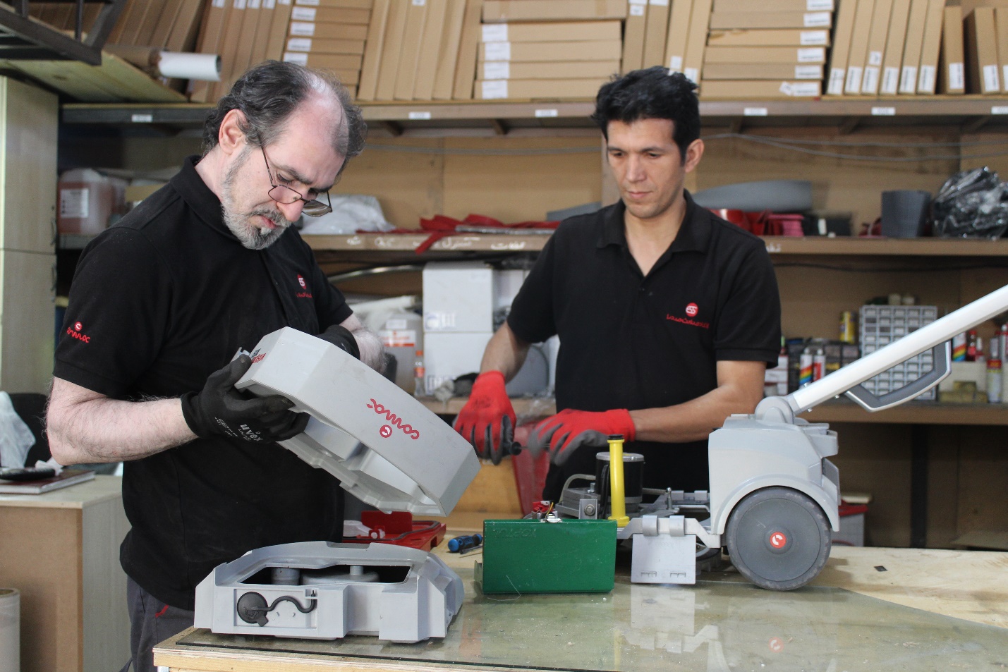 تعمیر اسکرابر و زمین شوی صنعتی