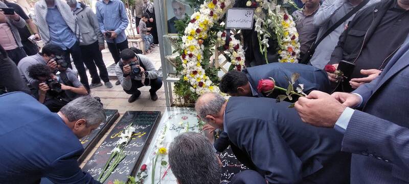 ادای احترام تاج به سردار دلها +عکس