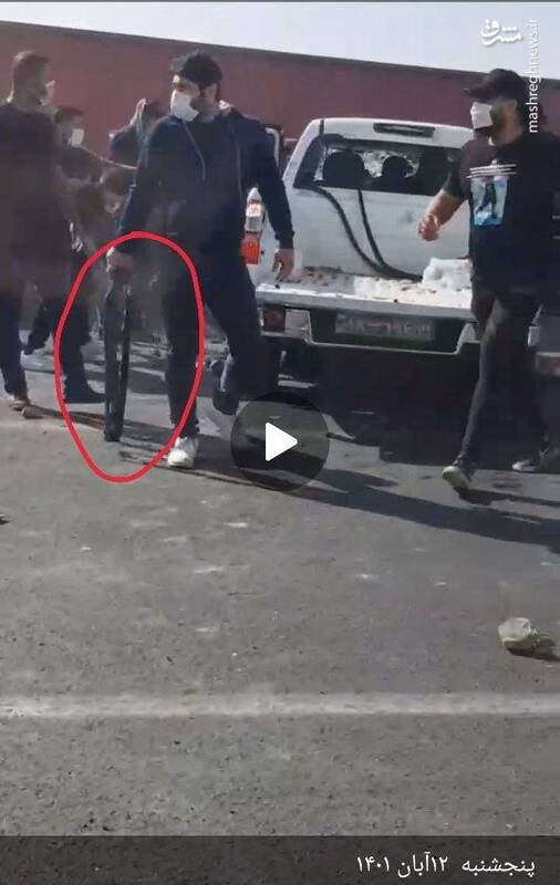 شما بگید با این آشوبگران چگونه باید برخورد شود؟ +عکس