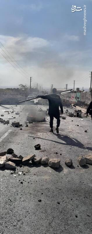 تصاویری از ناآرامی های امروز کرج!