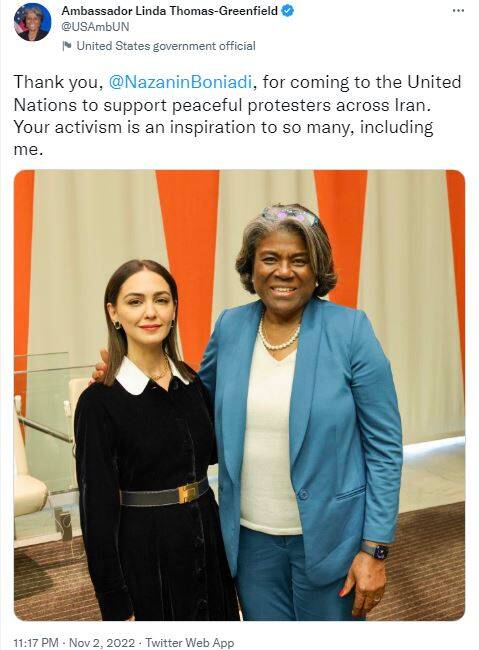 «نازنین بنیادی» طرفدار تحریم مردم ایران با نقاب میهن دوستی به دنبال چیست؟