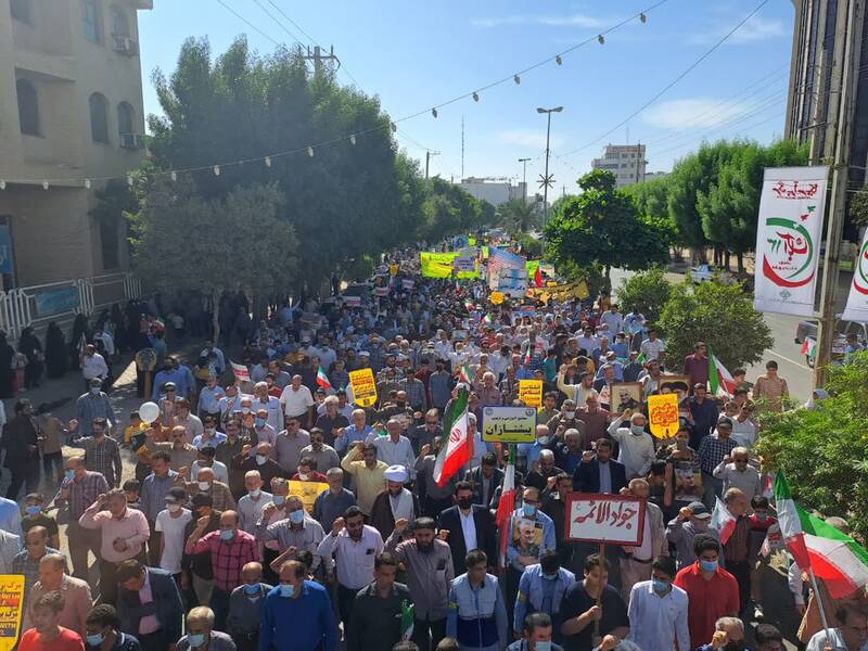 رکوردشکنی جدید در راهپیمایی ۱۳ آبان/ ۱۰ میلیون نفر در بیش از ۹۰۰ شهر ایران به خیابانها آمدند