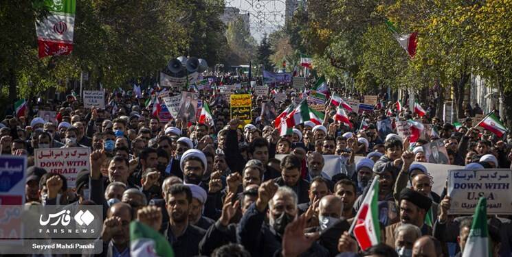 رسانههای عربی: فریاد مرگبرآمریکای ایرانیها، تلاشهای واشنگتن را به شکست کشاند