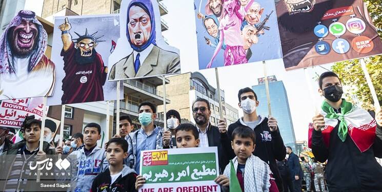 رسانههای عربی: فریاد مرگبرآمریکای ایرانیها، تلاشهای واشنگتن را به شکست کشاند