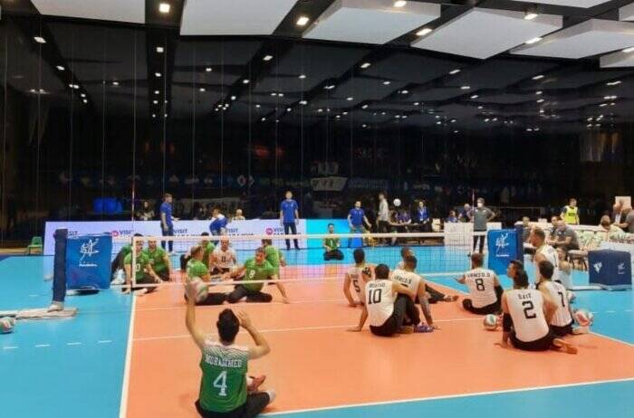 پیروزی تیم ملی والیبال نشسته مردان ایران در نخستین گام