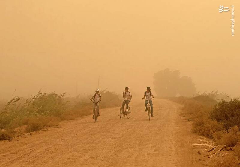 عکس/ طوفان شن در عراق