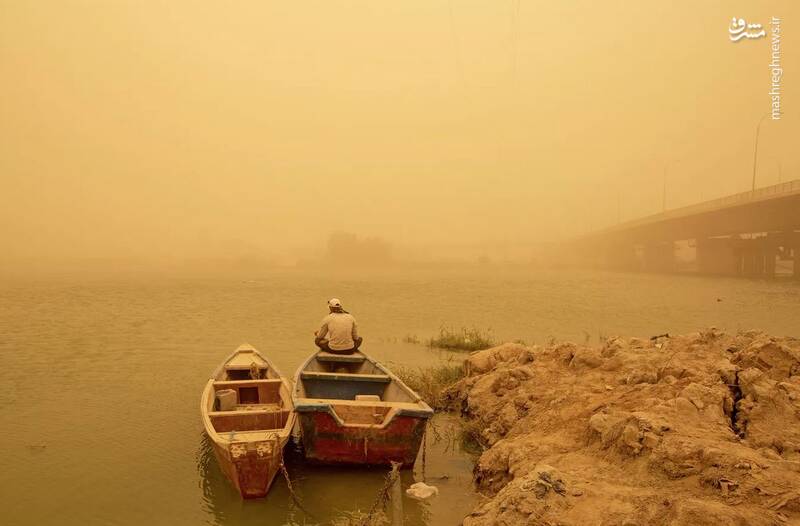 عکس/ طوفان شن در عراق