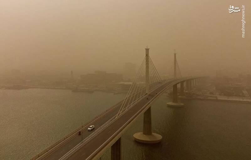 عکس/ طوفان شن در عراق