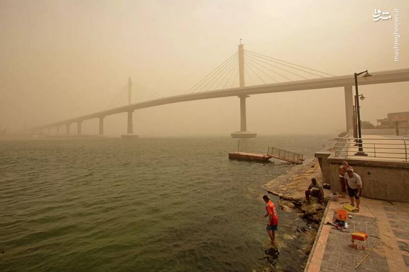 عکس/ طوفان شن در عراق