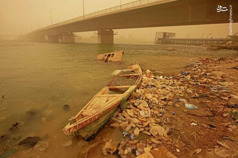 عکس/ طوفان شن در عراق