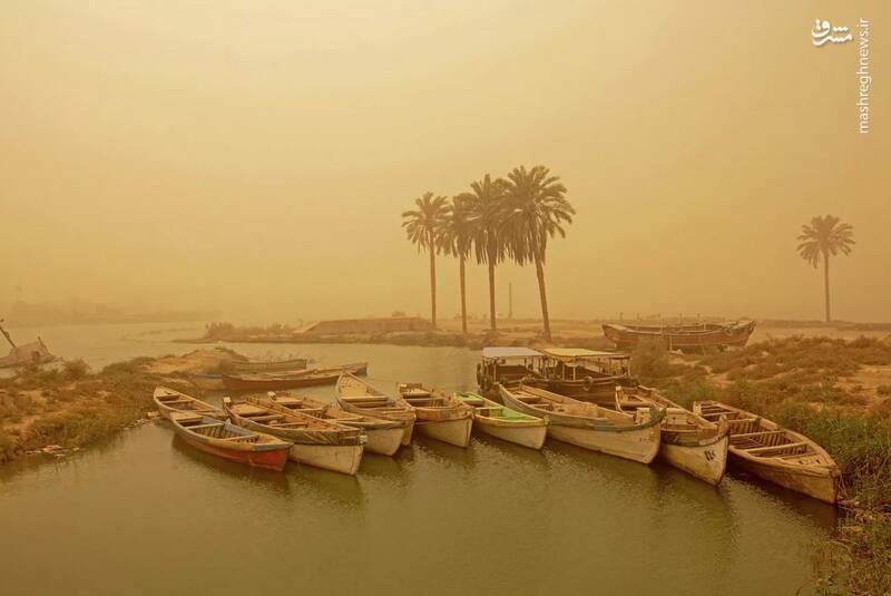 عکس/ طوفان شن در عراق