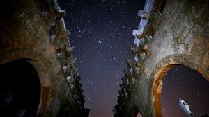 شب پر ستاره در ادلب