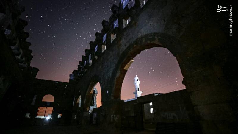 عکس/ شب پر ستاره در ادلب