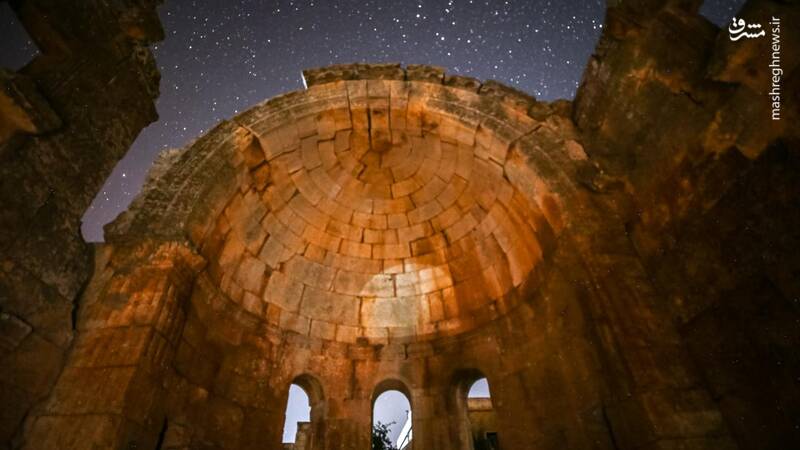 عکس/ شب پر ستاره در ادلب