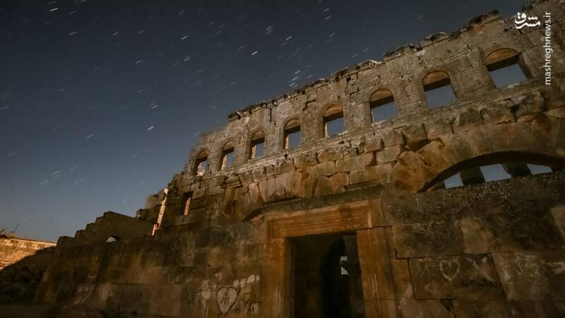 عکس/ شب پر ستاره در ادلب