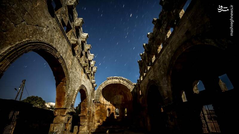 عکس/ شب پر ستاره در ادلب
