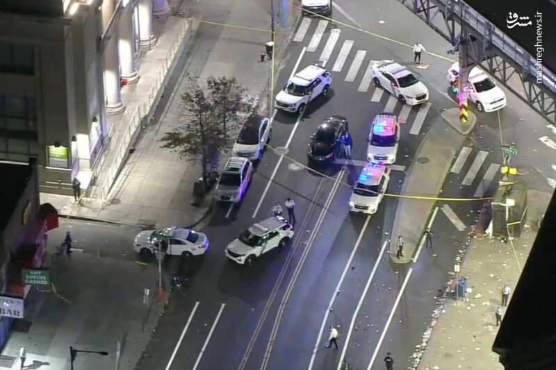 شلیک ۴۰ گلوله به سمت عابران در فیلادلفیا +تصاویر