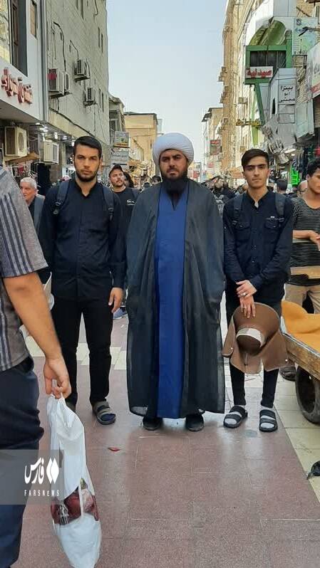 جزئیاتی از حمله اغتشاشگران با ۱۲ ضربه چاقو به روحانی کرجی+عکس