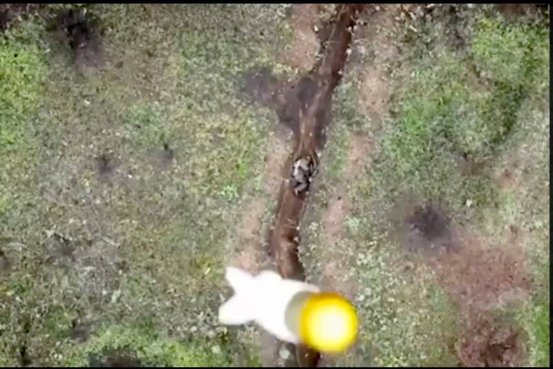 سرعت عمل سرباز مجروح روسی برای فرار از مرگ +عکس و فیلم