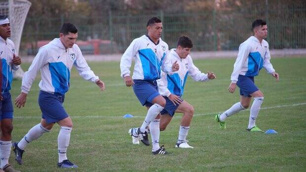 تصاویری از تمرین حریف تیم ملی فوتبال ایران در تهران