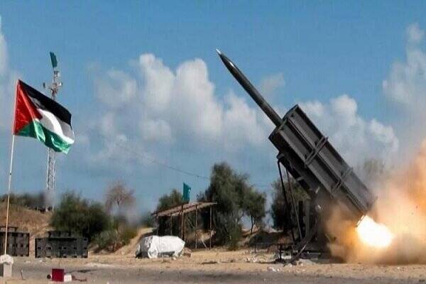 حمله موشکی مقاومت فلسطین به سرزمین های اشغالی +فیلم - مشرق نیوز