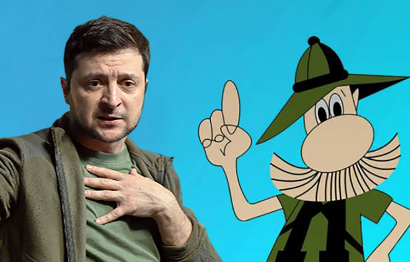 ولادیمیر زلنسکی در نقش زبل خان! / نگاهی به پروپاگاندا و آمارسازیهای رسانههای اوکراینی +تصاویر