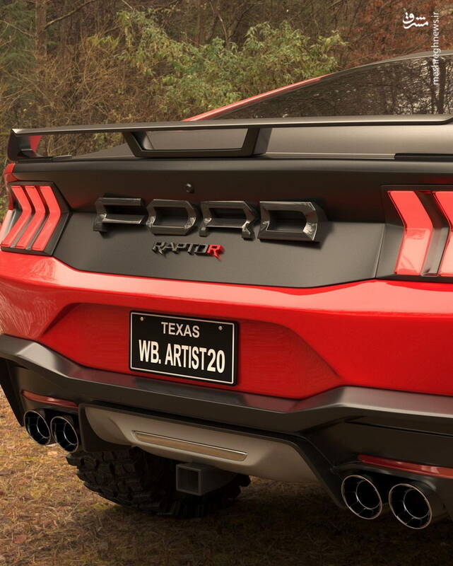 رپتور R؛ تجسم یک خودروی عضلانی و قلدر