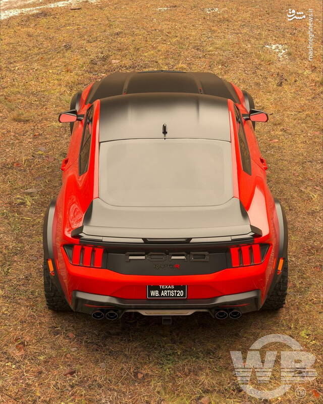 رپتور R؛ تجسم یک خودروی عضلانی و قلدر