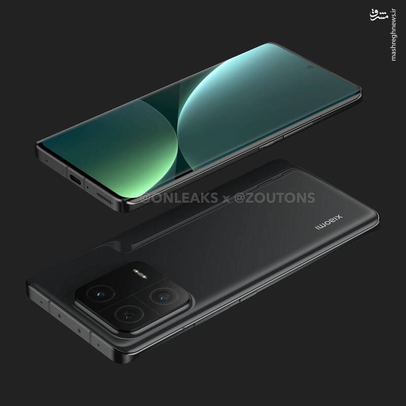 رندرهای گوشی شیائومی ۱۳ پرو فاش شد +عکس