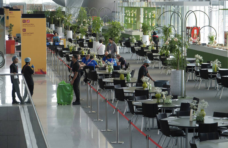 عکس/ مرکز رسانهای بازیهای جام جهانی قطر