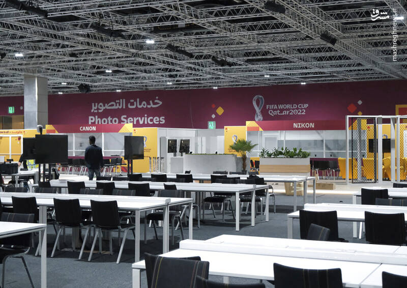 عکس/ مرکز رسانهای بازیهای جام جهانی قطر