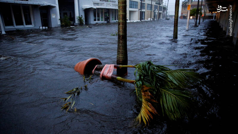 عکس/ طوفان "نیکول" به آمریکا رسید