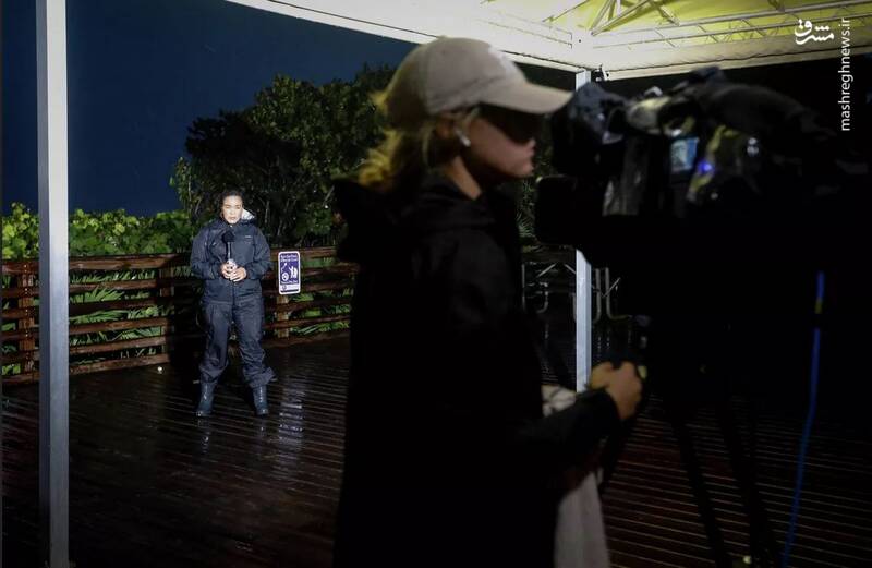 عکس/ طوفان "نیکول" به آمریکا رسید