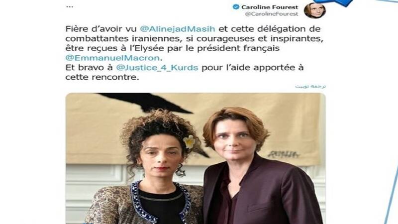 مصی علینژاد نماینده احزاب تجزیه طلب شد