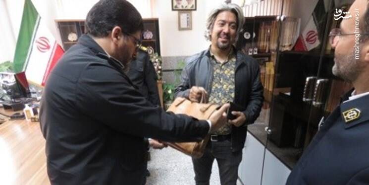 اقدام پسندیده مامور پلیس راه اصفهان +عکس