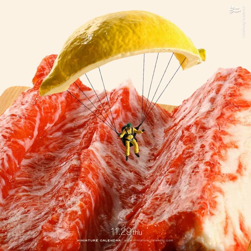 عکس/ خلاقیت مینیاتوری