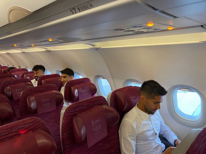 تیم ملی فوتبال ایران راهی قطر شد +عکس و فیلم