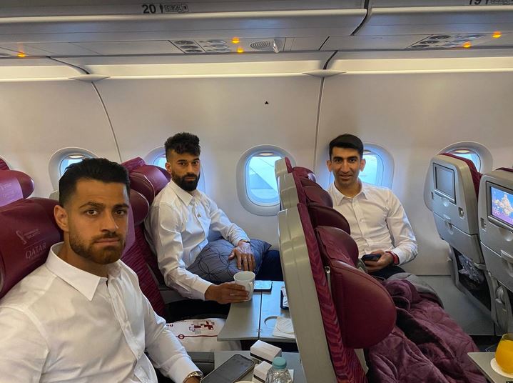 تیم ملی فوتبال ایران راهی قطر شد +عکس و فیلم