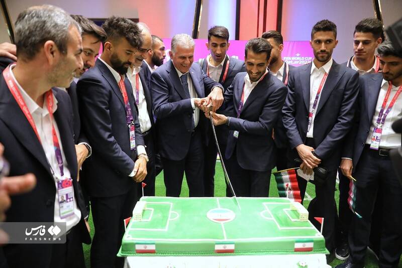 گزارش تصویری از لحظه ورود تیمملی به قطر و استقبال جالب قطریها