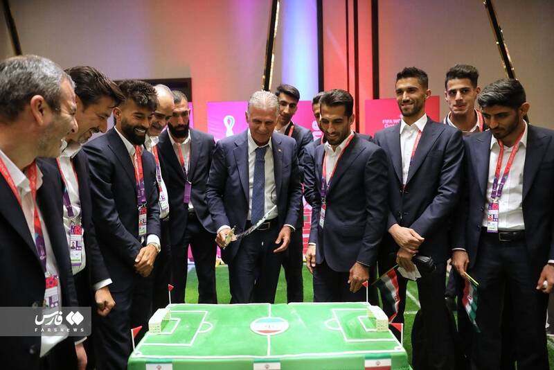 گزارش تصویری از لحظه ورود تیمملی به قطر و استقبال جالب قطریها