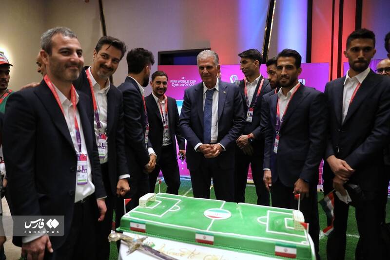 گزارش تصویری از لحظه ورود تیمملی به قطر و استقبال جالب قطریها