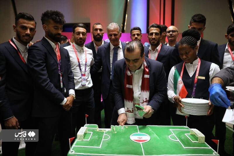 گزارش تصویری از لحظه ورود تیمملی به قطر و استقبال جالب قطریها